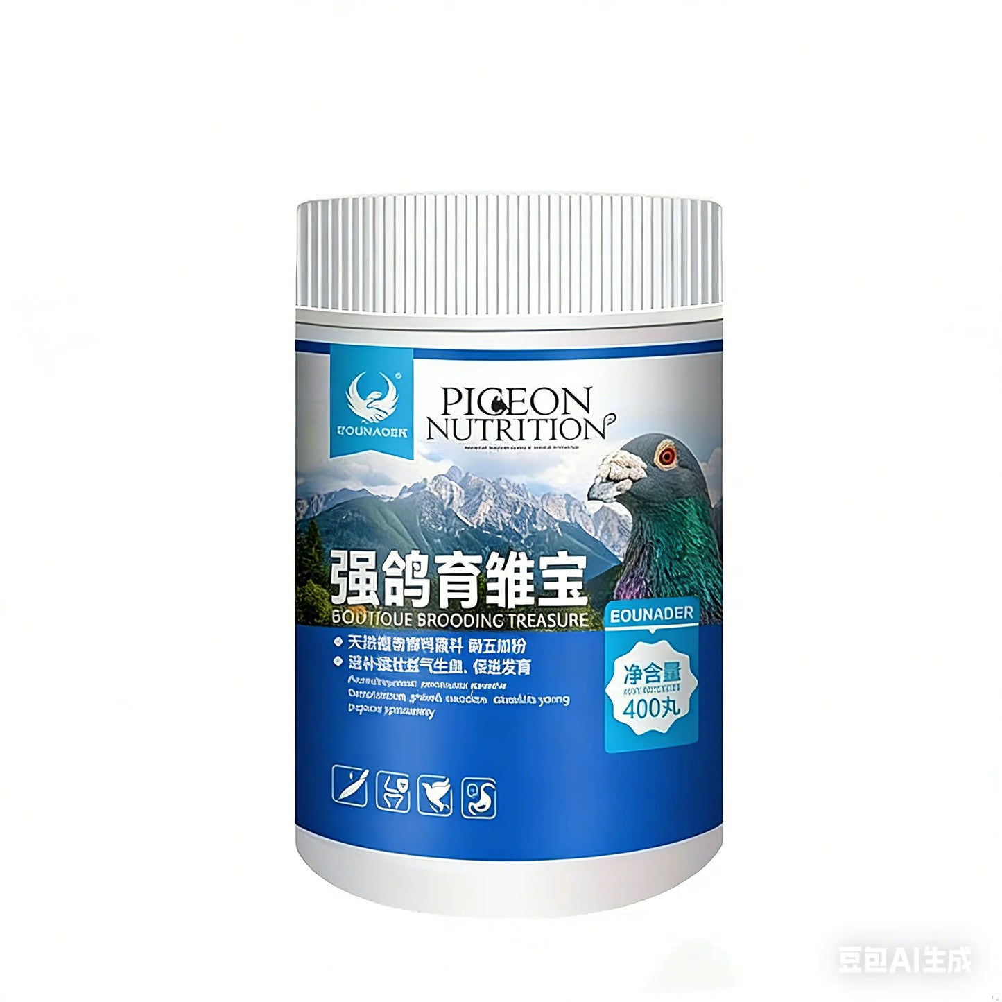 400 Pellets Young Pigeon Nutritional Supplements Promote Growth & Immunity, Young Pigeon Care