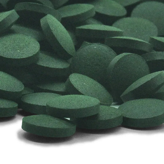 100/1000/2000Pcs High Purity Spirulina Tablets, Spiral Seaweed Concentrate, Favorite Pet Food, Fish, Shrimp, Fish Food, Aquarium