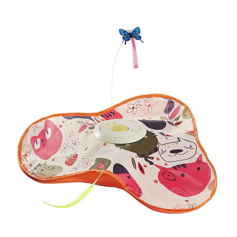 Smart Cat Toys Thermal Sensing Should Start Automatically Electric Cat Hunting Game Cover Rotation Self Fun Relieving Boredom