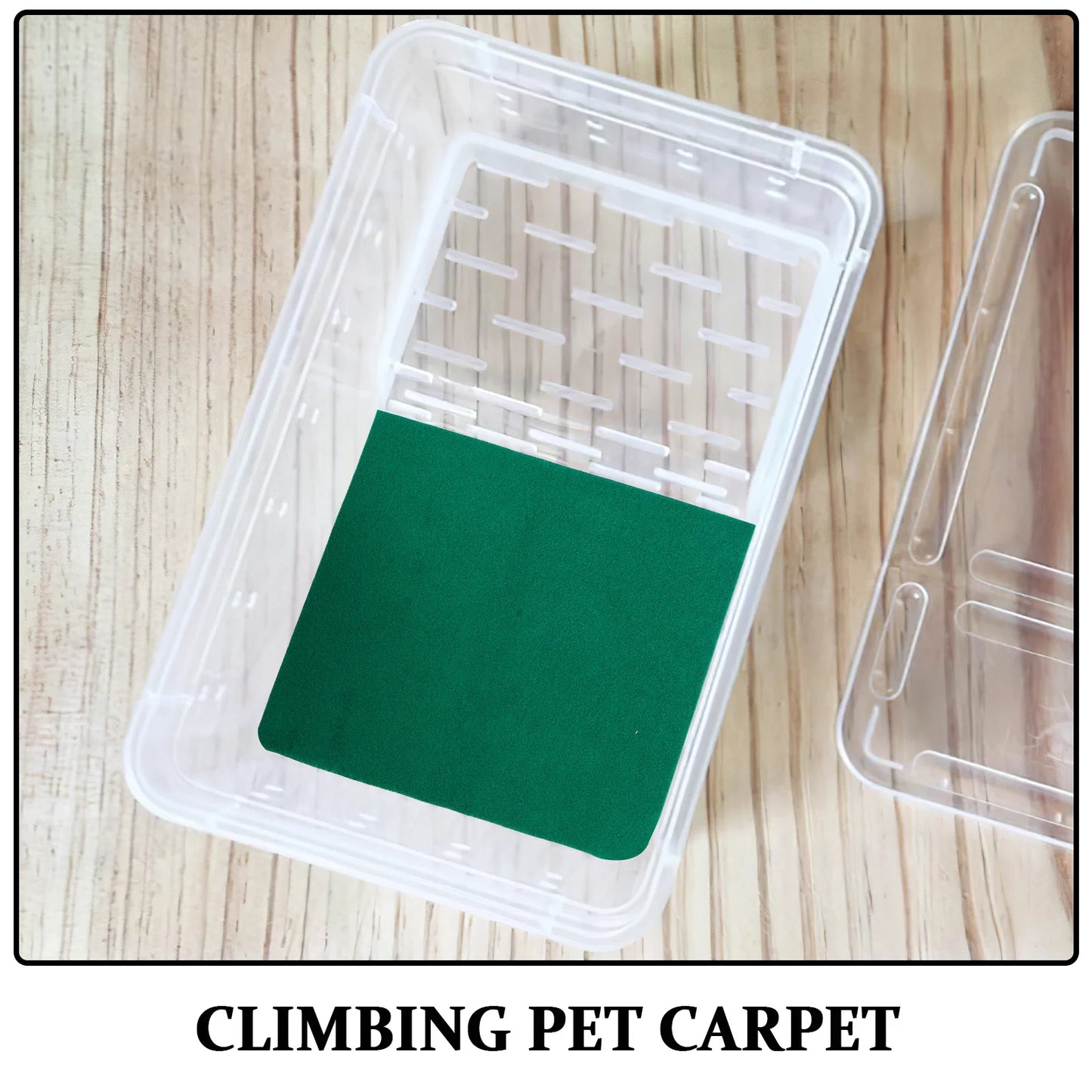 4pcs Reptile Carpet Substrate: Washable Water Absorbent Mat For Terrarium Lizard Snake Tortoise Bearded Dragon Cage Flooring